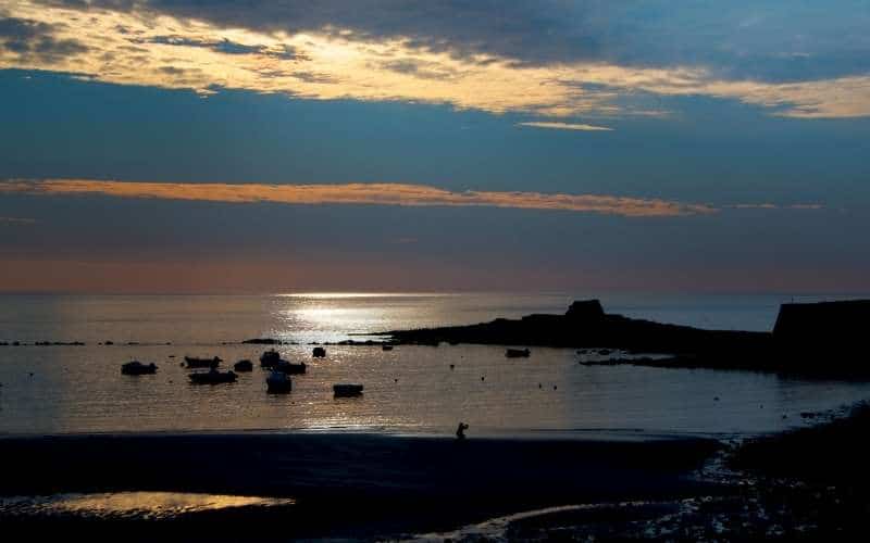 Ty Nenez : Plage De Guidel Au Coucher De Soleil